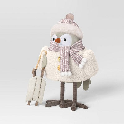 Świąteczny ptaszek z opaską