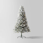 Choinka 7,5' ośnieżony świerk Alberta z ciepłymi LED