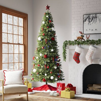 Choinka XL z ciepłymi lampkami