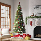 Choinka XL z ciepłymi lampkami