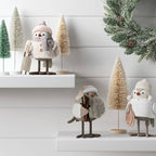 Świąteczny ptaszek z opaską