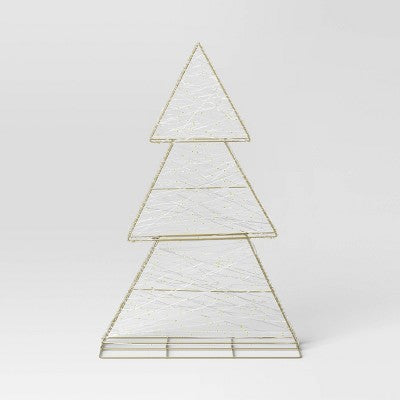 Choinka metalowa LED 700 diod szampańska