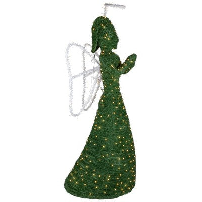 Podświetlana figurka anioła 198 cm – ciepłe LED