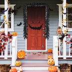 9-stopowa czarna podświetlana girlanda z fioletowymi LED